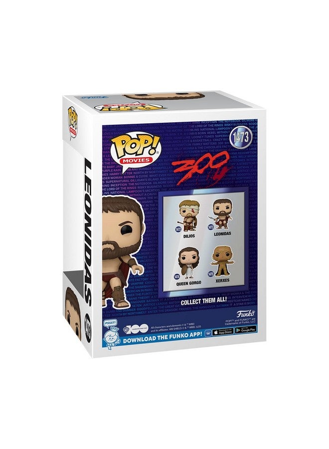 Funko POP! Movies: 300 - King Leonidas - 1/6 Odds for Rare Chase Variant - 300 The Movie - Collectable Vinyl Figure - Gift Idea - Official Merchandise - for Kids & Adults - Movies Fans - Image 3