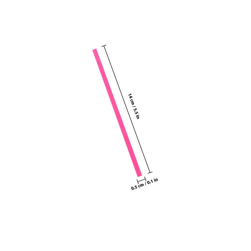 4 Books of Thin Note Strip Transparent Highlight Strips Portable Page Markers for Highlight - Image 2