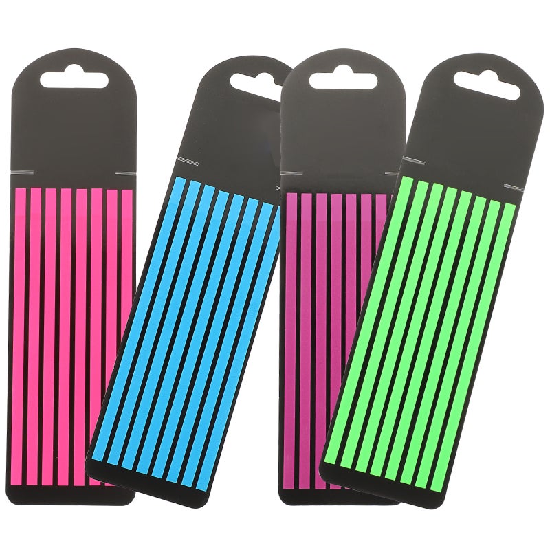 4 Books of Thin Note Strip Transparent Highlight Strips Portable Page Markers for Highlight - Image 5