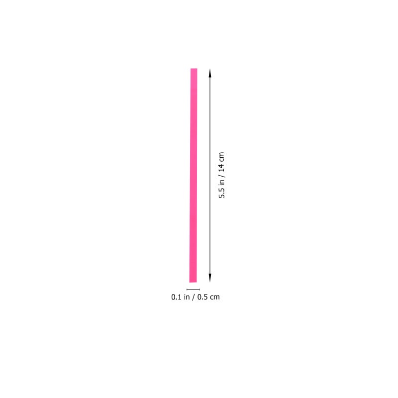 4 Books of Thin Note Strip Transparent Highlight Strips Portable Page Markers for Highlight - Image 3