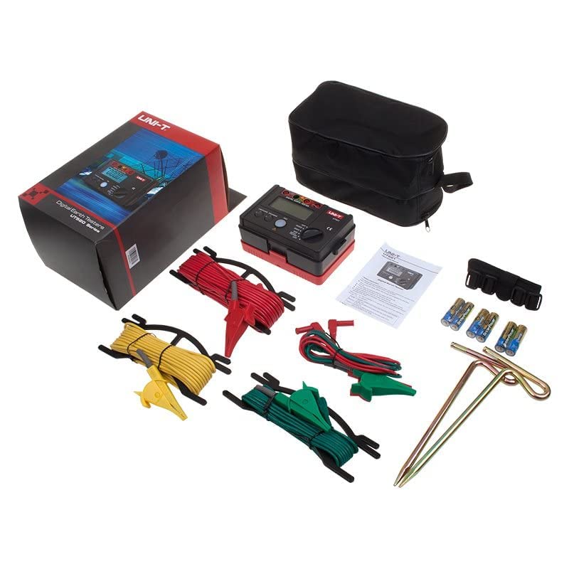 UNI-T جهاز اختبار الأرض الرقمي UNI-T UT521 (2000Ω، 200V) - Image 4