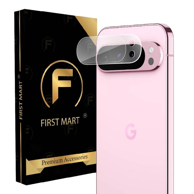 FIRST MART Premium Camera Lens Protection For Google Pixel 9 Pro XL 5G (6.3 Inches) With Edge-to-Edge Protector Coverage and Installation Kit |Crystal Clear, Pack of 1 - Image 1