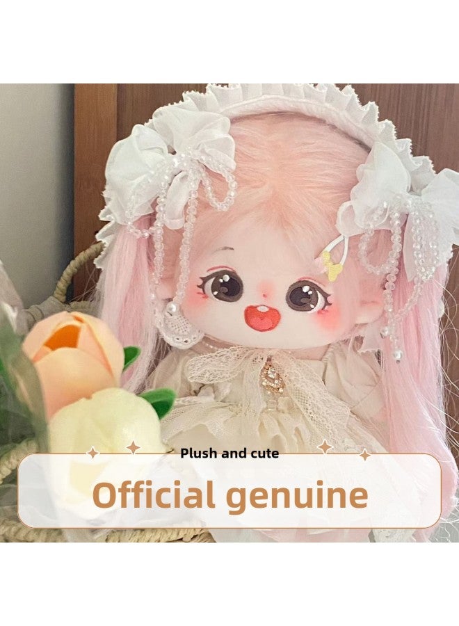 Cotton Doll Dress-up Skirt Figure Plush Toy Doll Internet Celebrant Birthday Gift Year Gift-Specifications:No Skeleton 【genuine With Cat Claws + Dressing Tools + Care Solution】 Gift Box Style-Color: