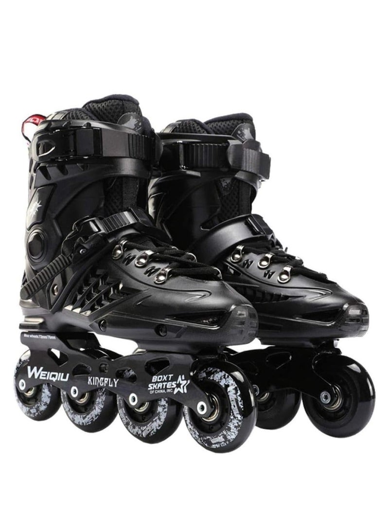 Arabest Skating Shoes,Roller Skates,Inline Skates 4 Wheels Roller Shoes Fitness Professional for Men's and Women's Adult Kids Youth Great Beginners Indoor Outdoor,Size 38-39 - Image 1