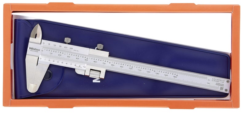 Mitutoyo 532-120 Vernier Caliper with Fine Adjustment 200mm / 8 inch Model - Image 3