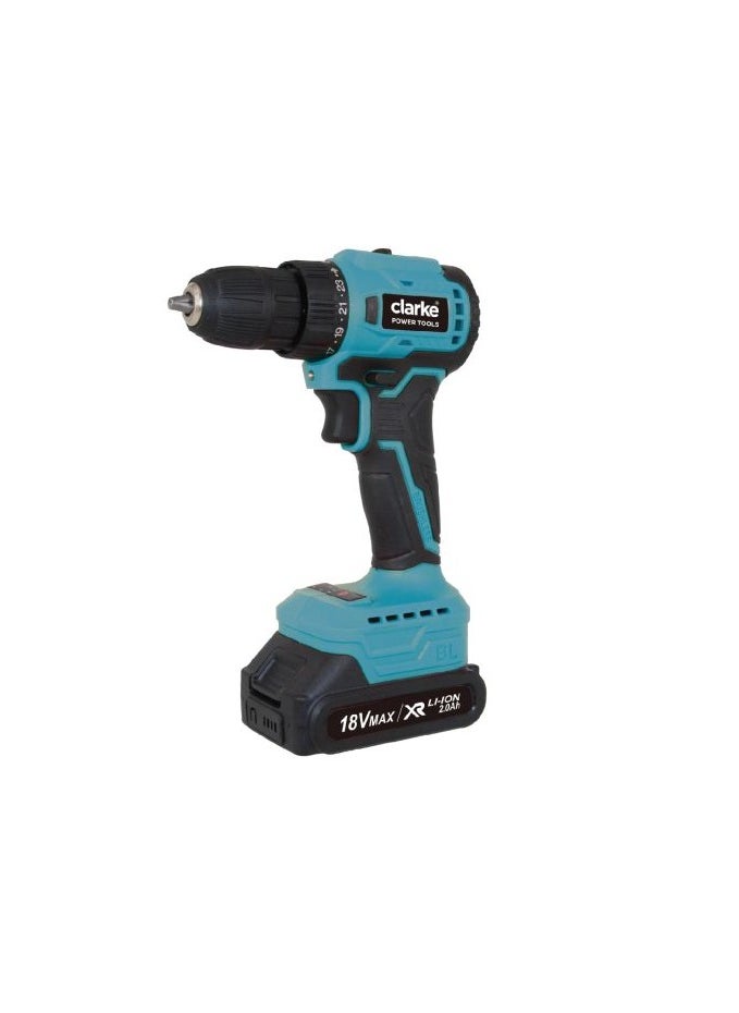 Clarke CLCRD18P-CORDLESS DRILL18V 28 N.M CLARKE 