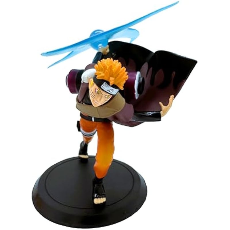 Naruto, in Sage Mode/Naruto Figure Using The His Ultimate Move Rasenshuriken. (Comes with Adhesive Glue!) - Image 1
