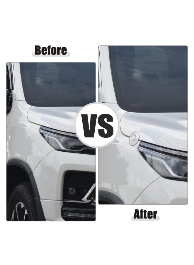 Quick Latch Hood Pins Universal  Diameter Quick Release Latch Push on Quick Release Hood Bonnet Pins Lock Clip Kit - Image 4