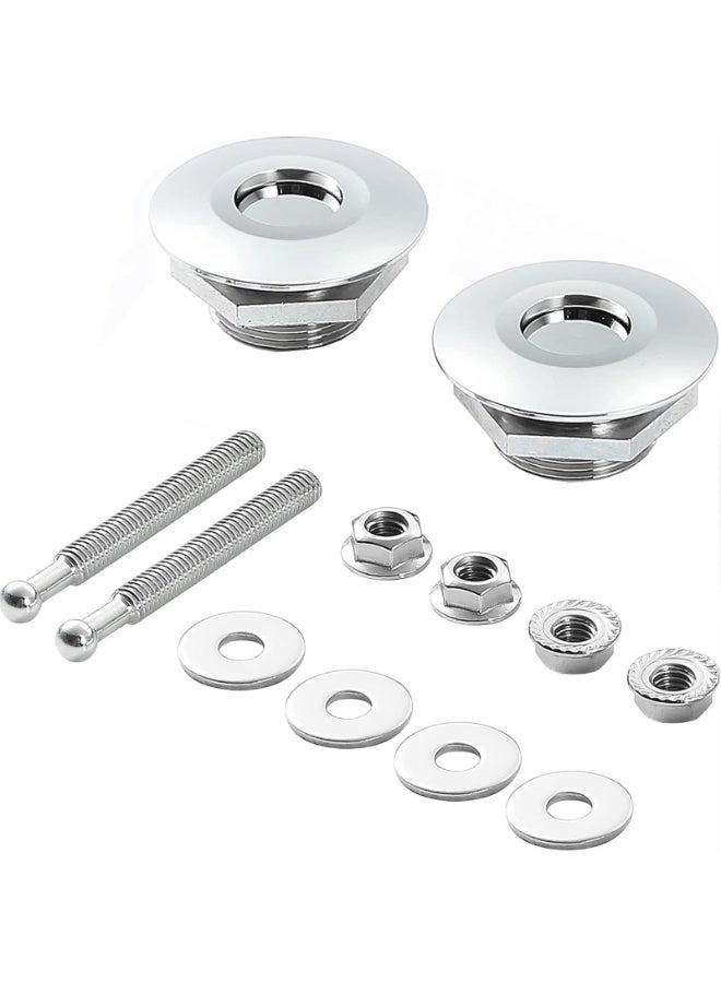Quick Latch Hood Pins Universal  Diameter Quick Release Latch Push on Quick Release Hood Bonnet Pins Lock Clip Kit - Image 1