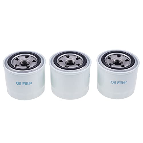 JZGRDN 3PK Oil Filter HH160-32093 16271-32090 100805 Compatible with Kubota B,F, KX, RTV Models Grasshopper 928D 928D2 930D 930D2 - Image 2