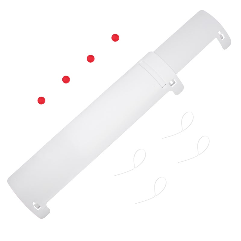 Adjustable Air Outlet Shield for HVAC Systems, Customizable Airflow Management, Secure Fit - Image 3