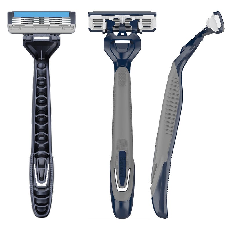 Barbasol Ultra 3 Premium Disposable Razor Value Pack Bundle (3 Packs/12 Total Razors) - Image 5