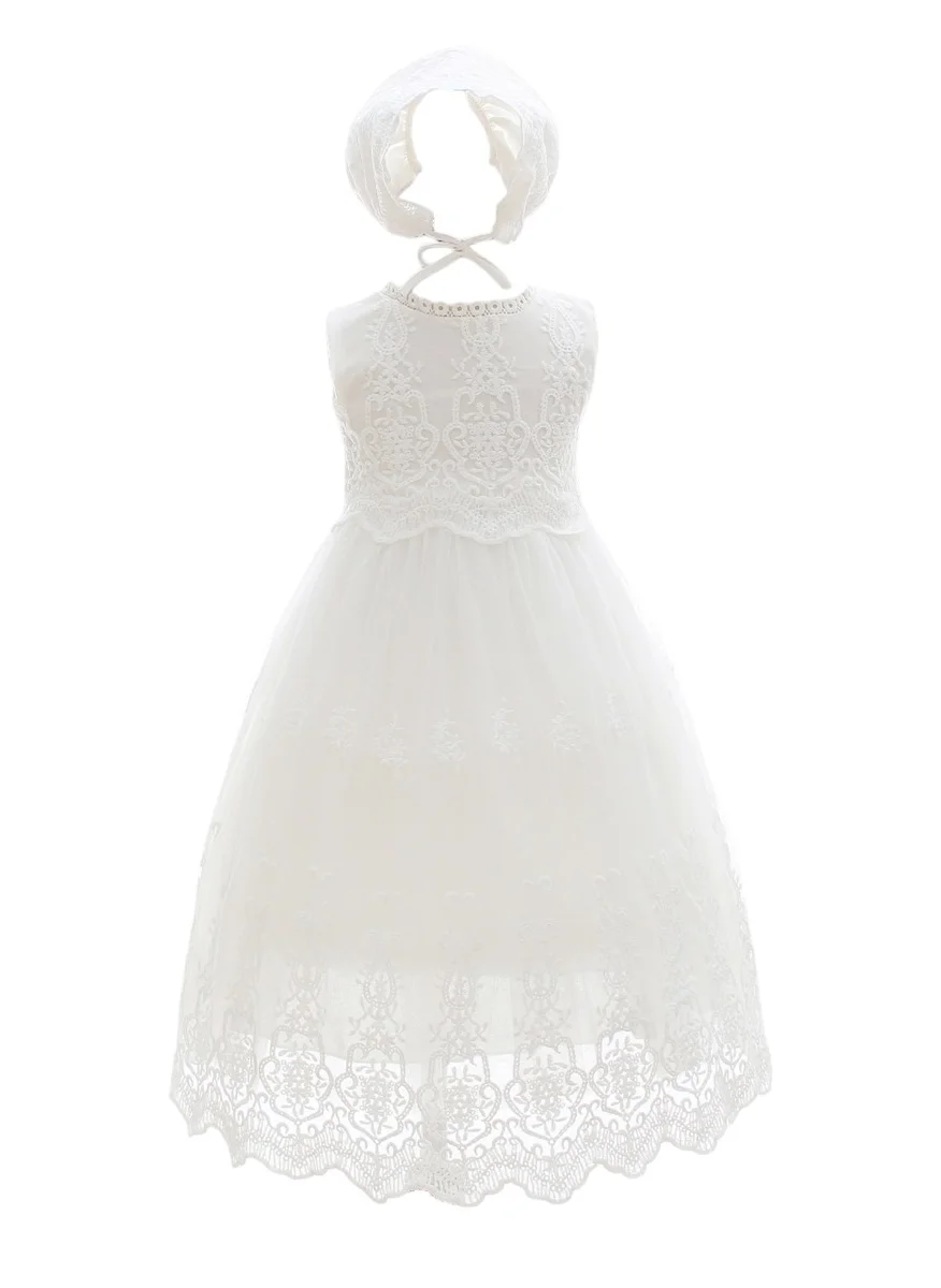Bambimici Bambimici - Graceful Blessings Lace Gown - White