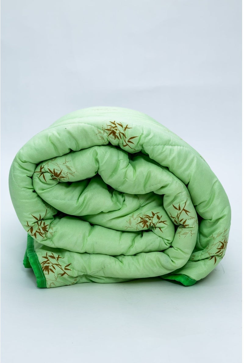 Loom of the wild Bamboo Cooling Comforter 210x170 cm | Lightweight Breathable Duvet for Hot Sleepers | 280 GSM Soft Quilt for AC Rooms | All Season Hypoallergenic Blanket - Image 1