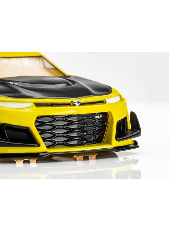 AFX/Racemasters 2021 Camaro 1LE Shock Yellow AFX22075 HO Slot Racing Cars - Image 3