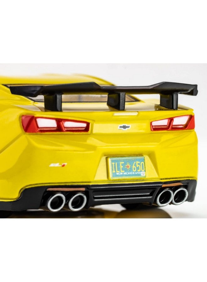 AFX/Racemasters 2021 Camaro 1LE Shock Yellow AFX22075 HO Slot Racing Cars - Image 2