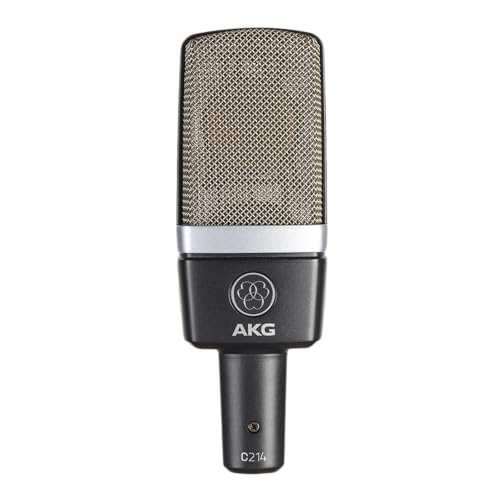 AKG C214 Cardioid Condenser XLR Microphones (Grey) - Image 1