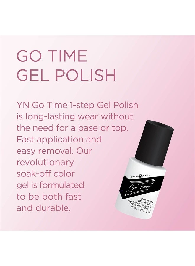 Young Nails Go Time Gel Polish, Look Don't Touch, 0.34 Ounce - Image 2