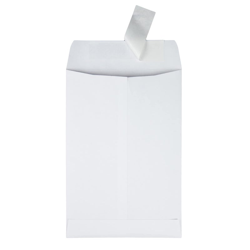 Quality Park 6-1/2 x 9-1/2 Catalog Mailing Envelopes, Redi-Strip Self Seal Closure, 28 lb White Wove Paper, 100 per Box (QUA44334) - Image 2