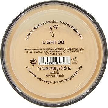 Bare Escentuals ORIGINAL FOUNDATION SPF 15 LIGHT 08 - Image 3
