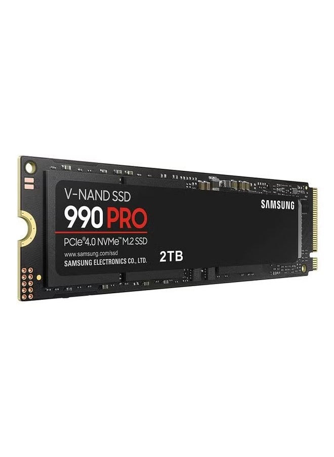 Samsung - 990 PRO SSD 2TB PCIe 4.0 M.2 2280 Internal Solid State Hard Drive, Seq. Read Speeds Up to 7,450 MB/s, NVMe M.2 for High End Computing, Gaming, and Heavy Duty Workstations 2 TB - Image 1