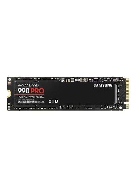 990 PRO SSD 2TB PCIe 4.0 M.2 2280 Internal Solid State Hard Drive, Seq. Read Speeds Up to 7,450 MB/s, NVMe M.2 for High End Computing, Gaming, and Heavy Duty Workstations 2 TB