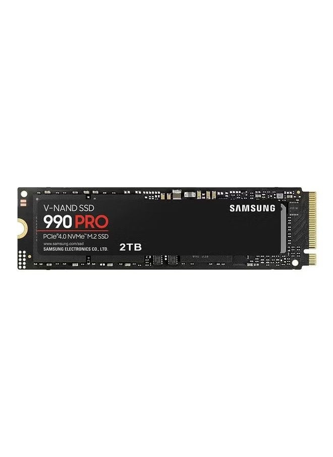 Samsung - 990 PRO SSD 2TB PCIe 4.0 M.2 2280 Internal Solid State Hard Drive, Seq. Read Speeds Up to 7,450 MB/s, NVMe M.2 for High End Computing, Gaming, and Heavy Duty Workstations 2 TB - Image 1