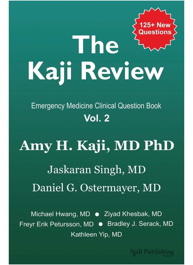 The Kaji Review Volume 2: Emergency Medicine Clinical Question Book  - Image 1