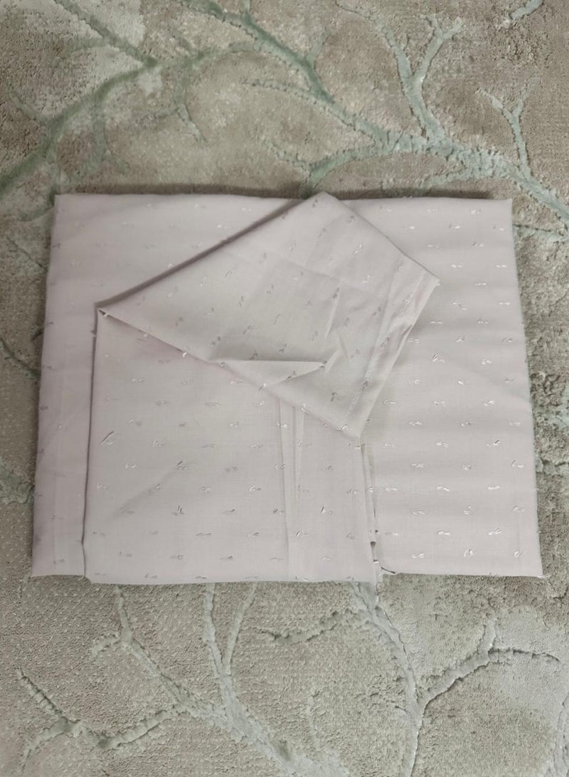 Brides Polka dot prayer jalal with sleeves and side tie - Image 1