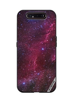 VR CREATIVE Protective Case Cover For Samsung Galaxy A80 Galaxy Stars Space Design Multicolour  - Image 1