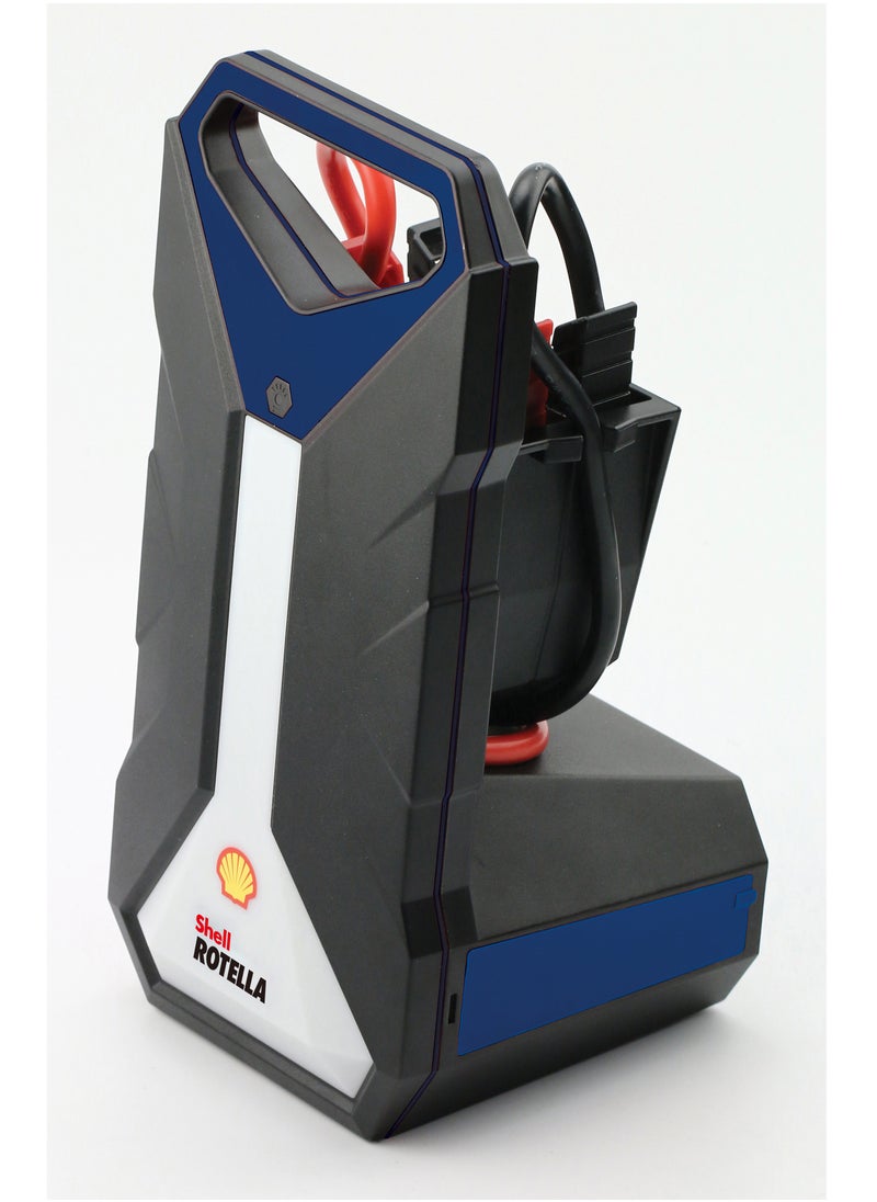 Shell Jump Starter - Shell Professional Jump Starter 12V/2000Ahm with portable LED light , Magnetic  Base ، Power Bank 24,000mAH for Emergency device charging - Image 1