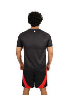 Abitos Black and Blue Soccer Set for Men – High Performance Jersey and Shorts for Soccer Players  - Image 3
