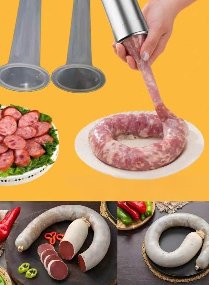 WALALLA Handheld Pasta Machine, Household Wireless Noodle Machine. A Homemade Noodle Machine With 9 Types Of Noodle Molds And 2 Types Of sausage filling nozzles - Image 3