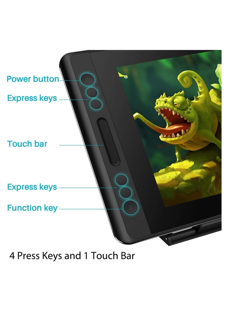 HUION - Kamvas Pro 12 Drawing Pen Display | Full-Laminated Graphics Tablet with Screen, Tilt Function, Battery-Free Stylus, 8192 Pen Pressure | 11.6 inch - Image 1