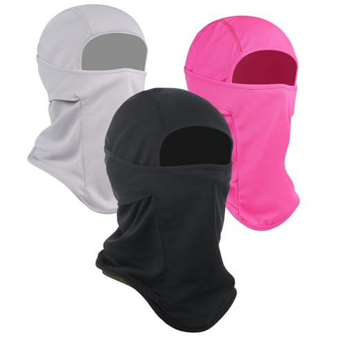 Sclzoed 3 Pieces Balaclava Ski Mask -Winter Full Face Mask for Men Women Windproof Weather Outdoors Cover for Men Women Boys Girls - Image 1