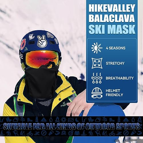 Sclzoed 3 Pieces Balaclava Ski Mask -Winter Full Face Mask for Men Women Windproof Weather Outdoors Cover for Men Women Boys Girls - Image 5