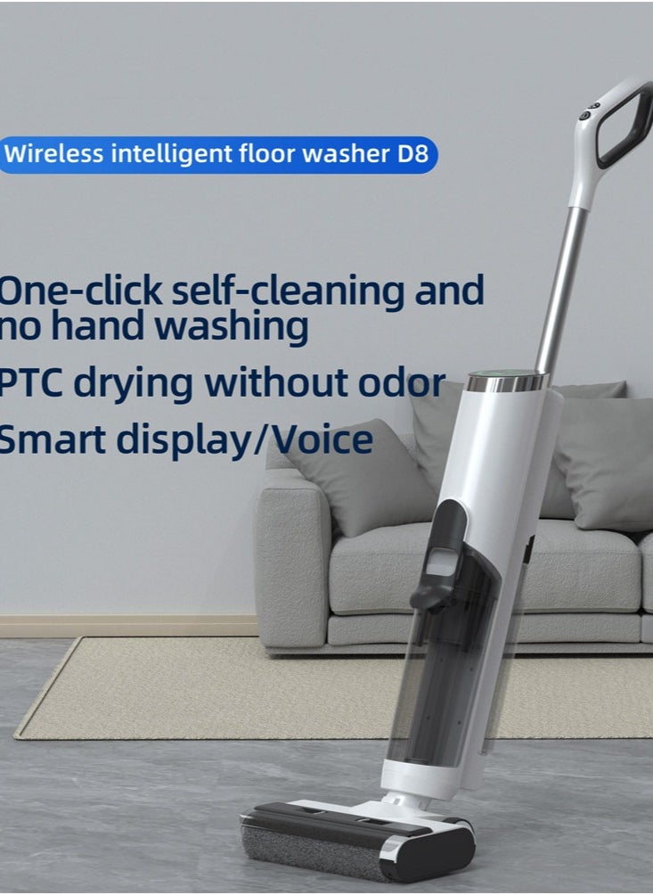 Joshberg - Wet Dry Vacuum Cleaner, 3-in-1 Multi-Surface Vacuum Mop & Self-Cleaning System, Cordless Vacuum Mop All in One, Smart Floor Cleaner for Hard Floor, One-Step Edge to Edge Cleaning with Hot Air Drying - Image 1