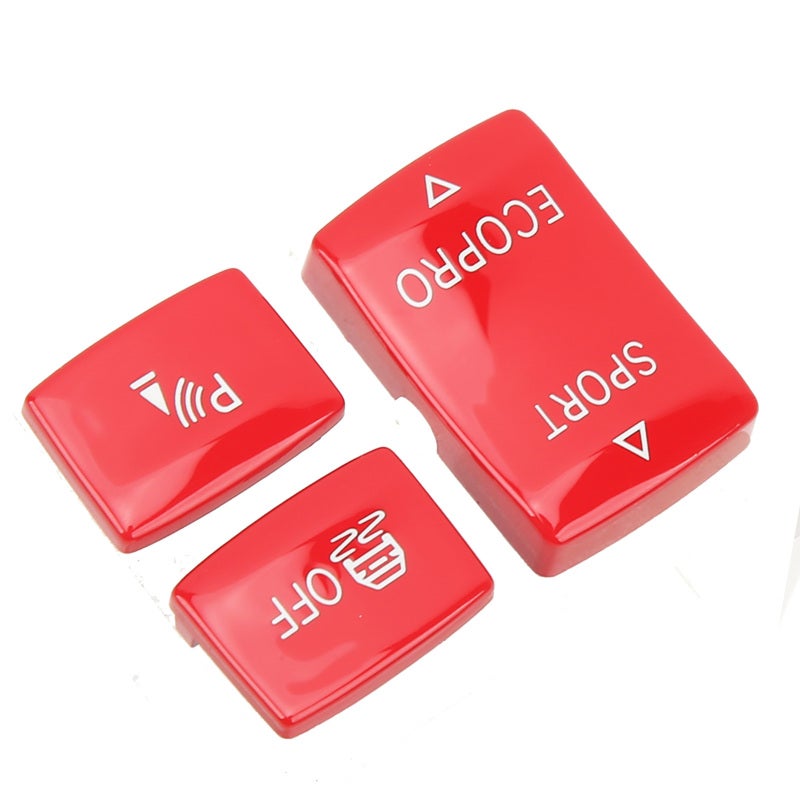 مفتاح ESP Antislip 6131 9252 912-1 زر رياضي أحمر مستشعر رادار - مادة ABS فاخرة بديل لـ F20 F21 F22 F23 F30 F31 F34 F35 F32 F33 F36 - Image 3