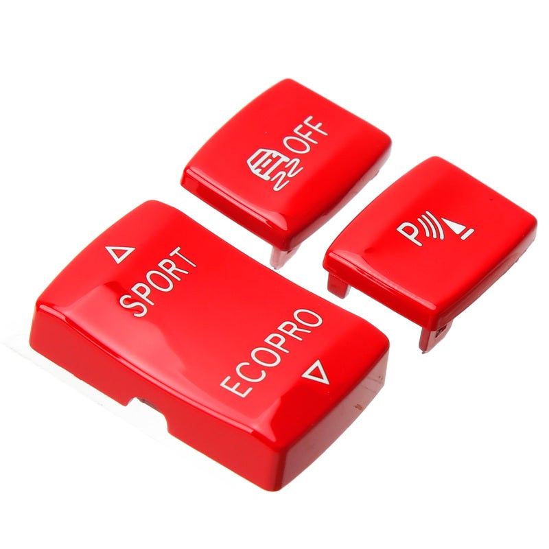 مفتاح ESP Antislip 6131 9252 912-1 زر رياضي أحمر مستشعر رادار - مادة ABS فاخرة بديل لـ F20 F21 F22 F23 F30 F31 F34 F35 F32 F33 F36 - Image 5