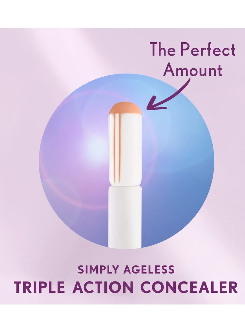 CoverGirl COVERGIRL Simply Ageless Triple Action Concealer, Buff Beige, Pack of 1  - Image 2