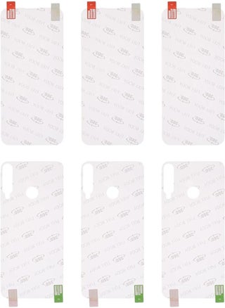 Generic Gelatin 3D Front And Back Full Cover Screen Protection With Anti Scratch Layer And High Transparency For Huawei Y7 Prime (2020) 6.26" 0.2 MM Set Of 3 Pieces - Clear - pzsku/Z58AD898BBCF020466D0FZ/45/_/1716299620/0072b222-6b84-4344-8fb6-3f90c4205eac