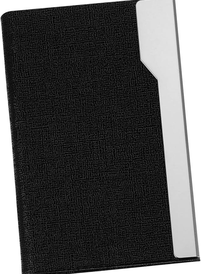 Stainless Steel Business Card Holder Portable Modern Card Box Chic Design - Image 1