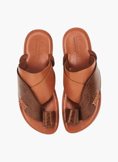 Al Waha Men's Arabic Sandals with Toe Loop - Ramadan Collection