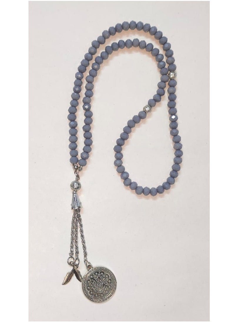 Generic - EvancyStore Handmade Crystal Rosary Purple - Image 1