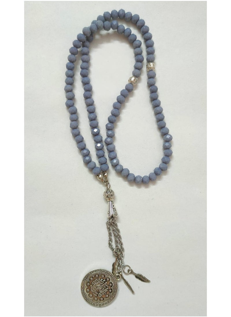 Generic - EvancyStore Handmade Crystal Rosary Purple - Image 1