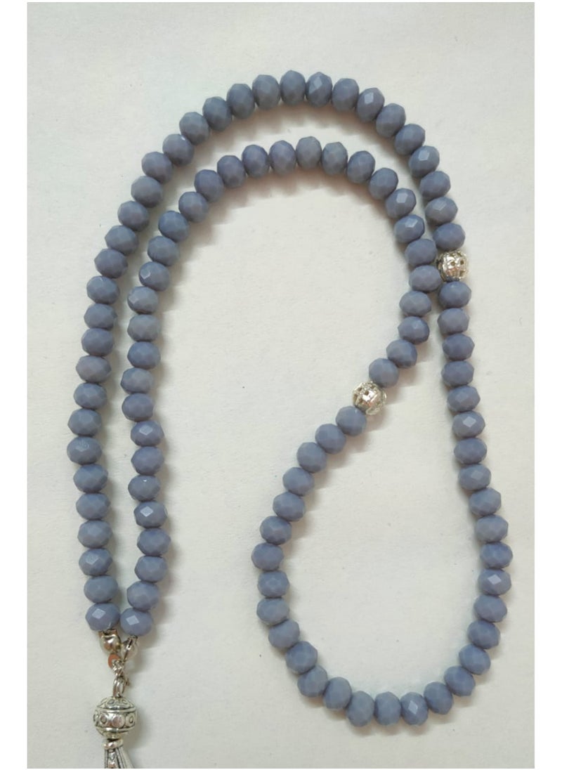 Generic - EvancyStore Handmade Crystal Rosary Purple - Image 1
