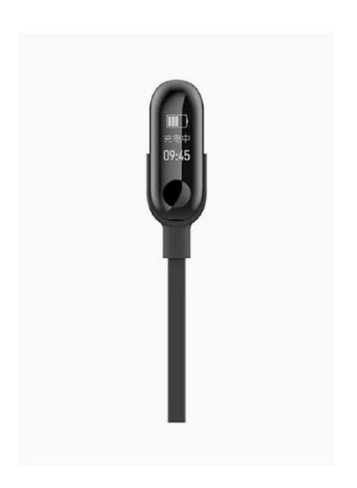 Experience the convenience of the Mi Band Charging Cable! This sleek 13-centimeter black cable ensures you never run out of power. Perfect for on-the-go charging  - Image 4