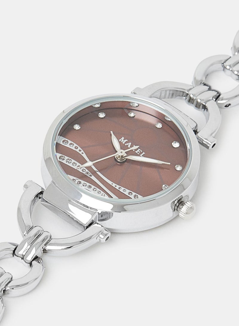 Maxel Women's Quartz Classic Fashion Analog Wrist Watch MX476 - 28mm - Image 2
