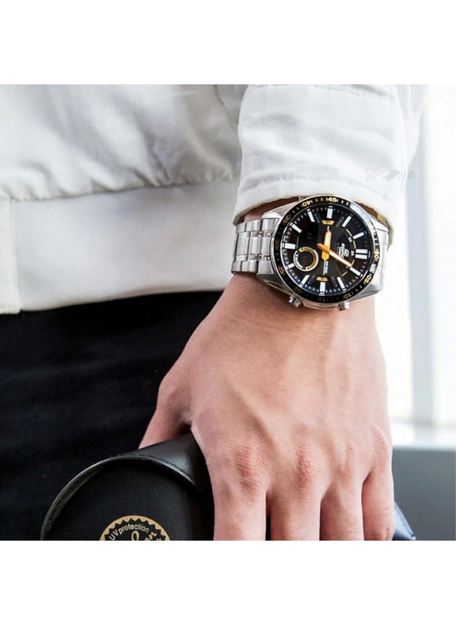 Stainless Steel Chronograph Watch EFV-C100D-1BVDF