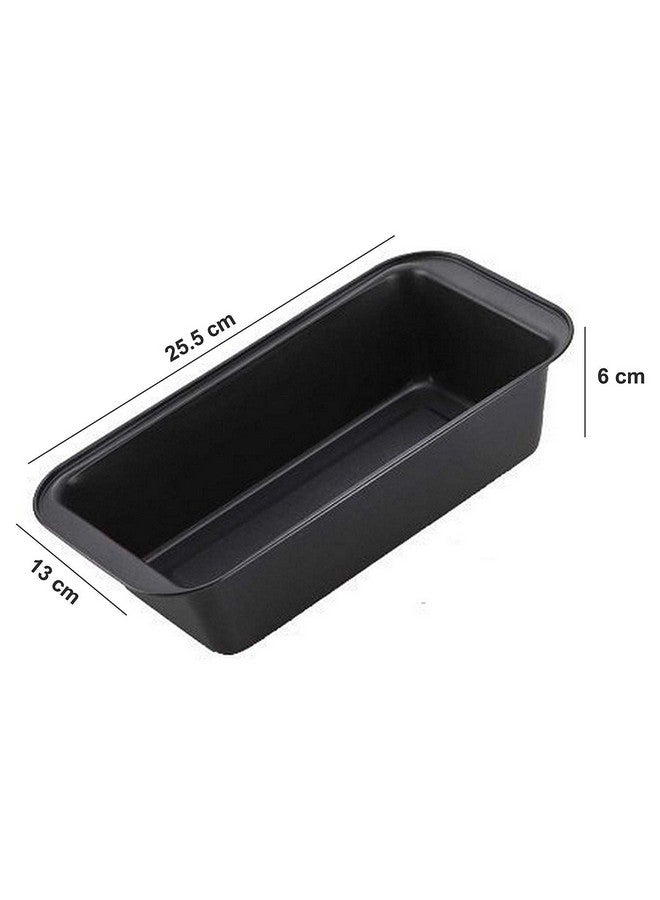 Xacton 2 pc Bread Mould I Carbon Steel Loaf Baking Tray I Bake Ware Combo I Cake Baking I Cake Making Supplies I Kitchen Tools Set I Can be Used Microwave Oven OTG, Cooker - Black - Image 2